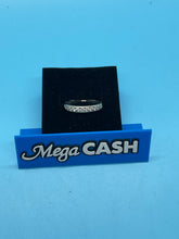 Ladies 10ct Gold Ring With Diamonds Size P / 16-56 With Valuation